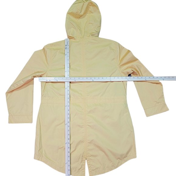 Time And Tru Women's Yellow Jacket Lightweight Wind Resistant Anorak (SZ US L/G) - Picture 7 of 7